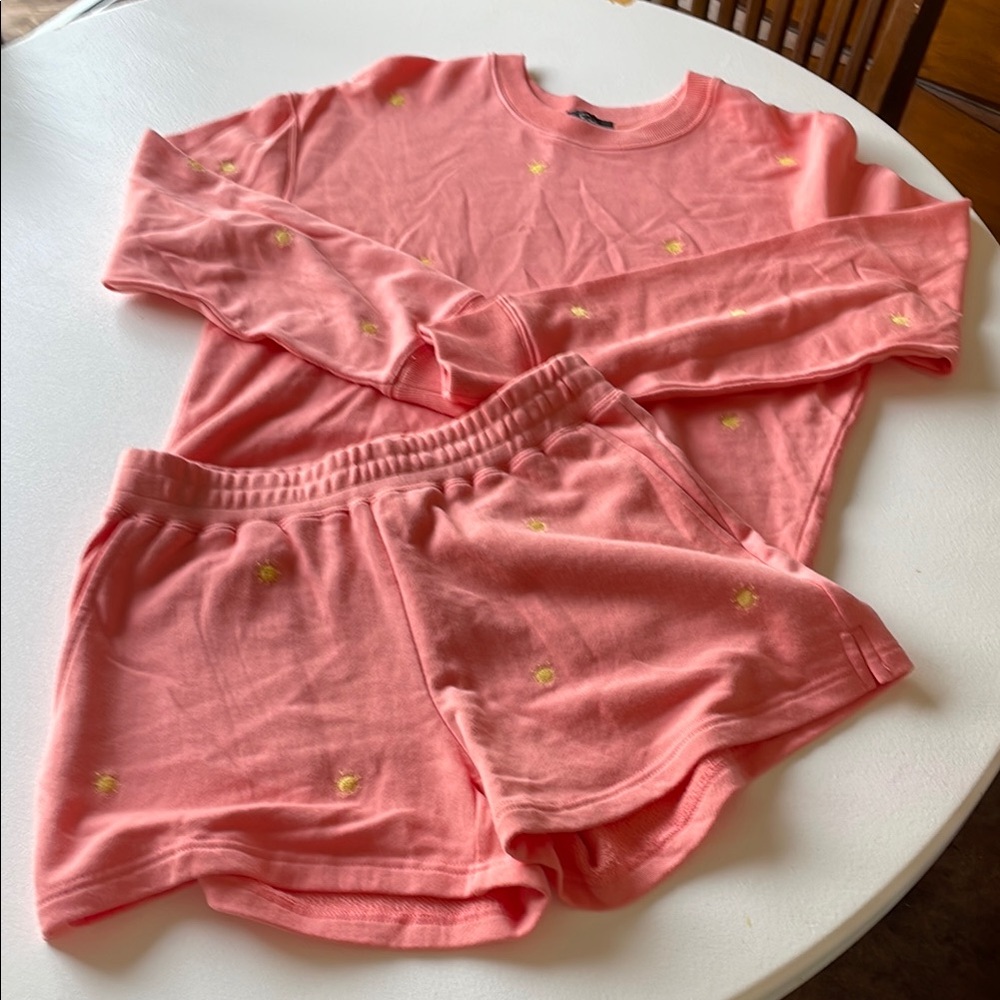 Rails Embroidered Sun set